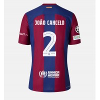 Camiseta Barcelona Joao Cancelo #2 Primera Equipación Replica 2023-24 mangas cortas